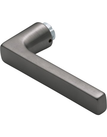 HOPPE Drückerlochteil Dallas M1643, 8mm, DIN Links-Rechts, anthrazitfarben satiniert-Resista®