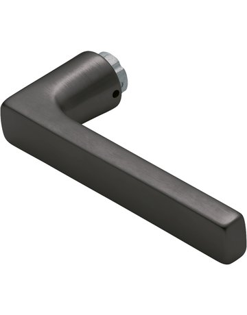 HOPPE Drückerlochteil Dallas M1643, 8mm, DIN Links-Rechts, schwarz satiniert-Resista®