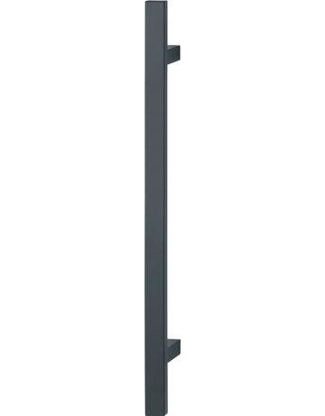 HOPPE Stoßgriff E5726, BA 560mm, L 800mm, Durchmesser 40mm, verdeckt verschraubt, schwarz matt