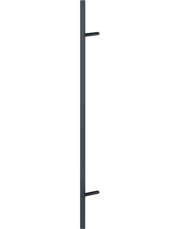 Stoßgriff E5092 BA 1.300, L 1.800, Ø40x23,F9714M - HOPPE