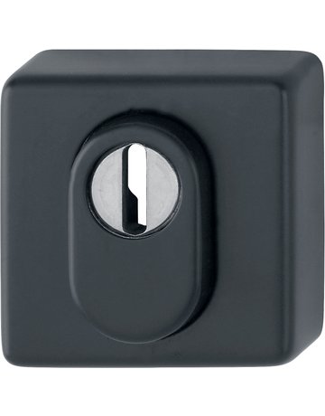 Schutzrosette E52ZNSB-ZA eck,15mm/PZ,F9714M - HOPPE