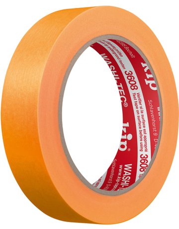 Kip WASHI-TEC STANDARD Goldkrepp orange 24 mm x 50 m