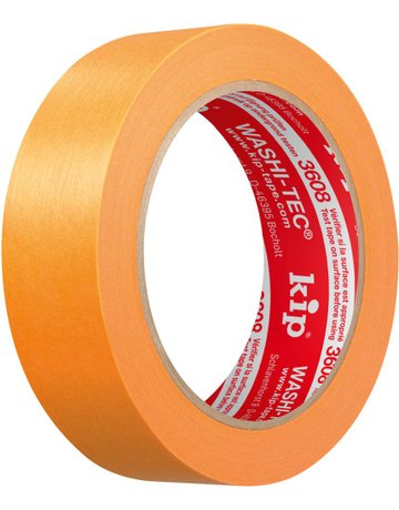 Kip WASHI-TEC STANDARD Goldkrepp orange 30 mm x 50 m