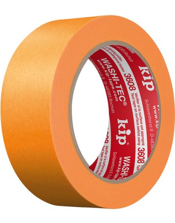 Kip WASHI-TEC STANDARD Goldkrepp orange 36 mm x 50 m