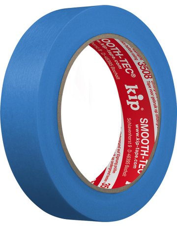 3508 SMOOTH-TEC blau Glattkrepp 24 mm x 50 m