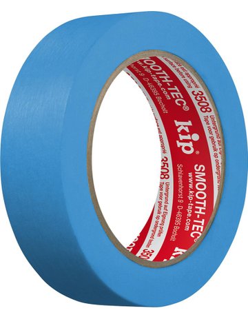 3508 SMOOTH-TEC blau Glattkrepp 30 mm x 50 m
