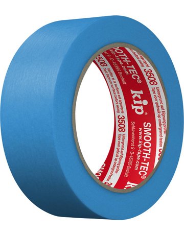 3508 SMOOTH-TEC blau Glattkrepp 36 mm x 50 m