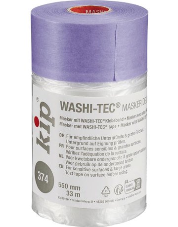 374 WASHI-TEC Masker Delicate, lila 550m m x 33m - Kip