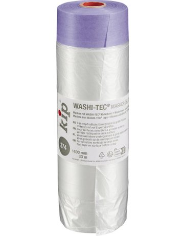 374 WASHI-TEC Masker Delicate, lila 1400 mm x 33m - Kip