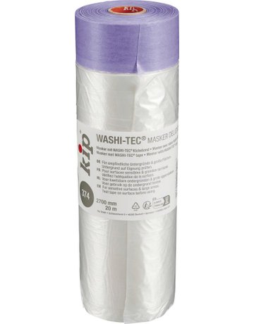 374 WASHI-TEC Masker Delicate, lila 2700 mm x 20m - Kip