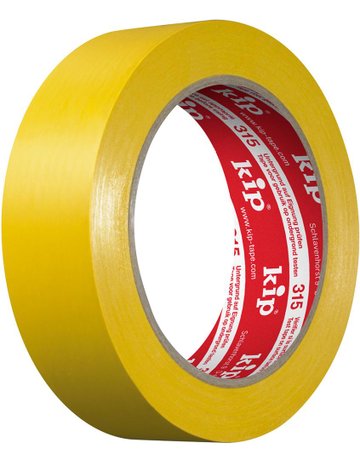 315 PVC-Schutzband glatt gelb 30mmx33m - Kip