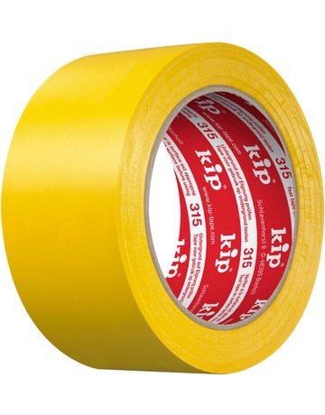 316 PVC-Schutzband glatt gelb 50mmx33m - Kip