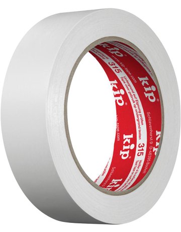 318 PVC-Schutzband glatt weiß 30mmx33m - Kip
