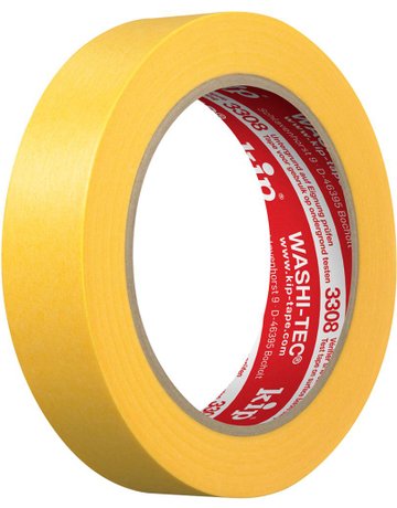 3308 WASHI-TEC PREMIUM PLUS - gelb Goldk repp 24mmx50m - Kip