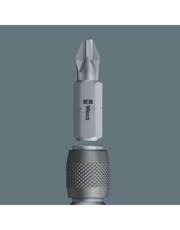 Bild Schnellwechsel-Bit-Adapter 1/4" f. 1/ 4" Bits 30 mm - Wera-1