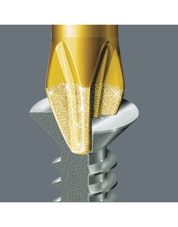 Bild Bit 1/4" DIN3126 E6,3 PH3 x 50 mm Diamant - Wera-3