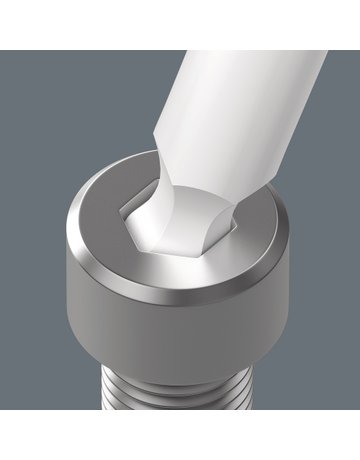 Bild Winkelschraubendreher vernickelt mit Kugelkopf 12mm Wera-3