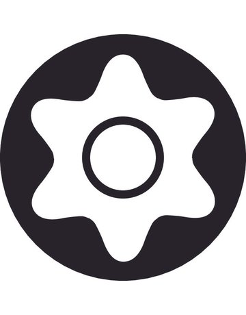 Bild Bit zähhart 1/4" DIN 3126 C6,3 T25x25mm mit Zapfen Wera-1