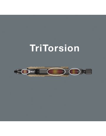 Bild Bithalter Impaktor 1/4" für 1/4" Bits Sprengring + Magnet 75mm Wera-3