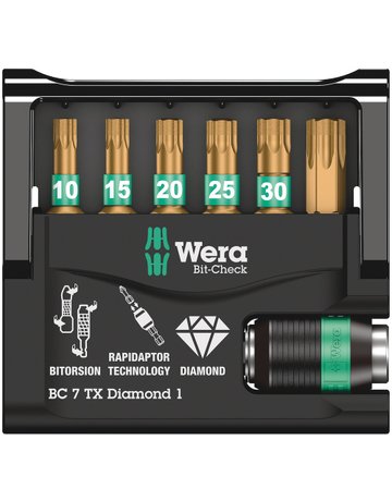 Bild Bit-Satz Bit-Check 7 TX Diamond 1 Wera-1