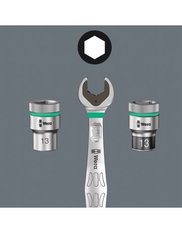 Bild Ratschenschlüssel Joker umschaltbar 8mm Wera-9