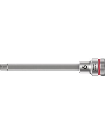 Bild Schraubendrehereinsatz 3/8"" Innensechskant m. Haltefkt. 6 x 107 mm - Wera-0