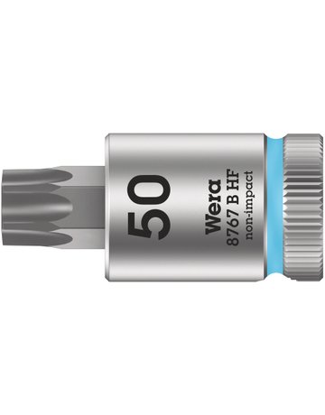 Bild Schraubendrehereinsatz mit Haltefkt. 3/8"" T50 x 38,5 mm - Wera-0