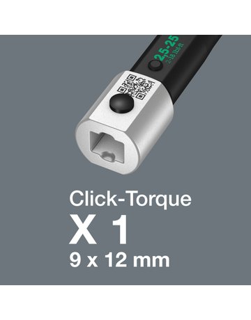 Bild Drehmomentschlüssel Click-Torque x 1 2,5-25 Nm 9 x 12 mm - Wera-2