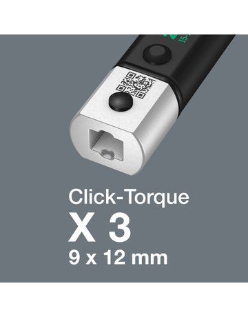 Bild Drehmomentschlüssel Click-Torque X 3 20-100 Nm 9 x 12 mm - Wera-2