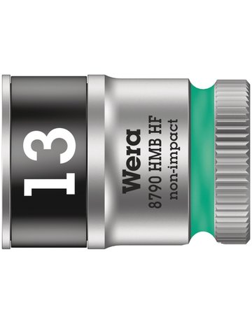 Bild Steckschlüsseleinsatz 6-kant 3/8"" 13 mm m. Haltefkt. - Wera-0