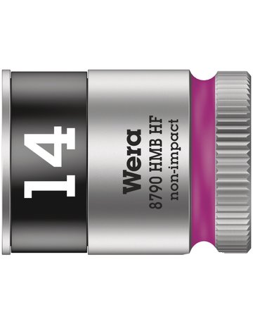 Bild Steckschlüsseleinsatz 6-kant 3/8"" 14 mm m. Haltefkt. - Wera-0