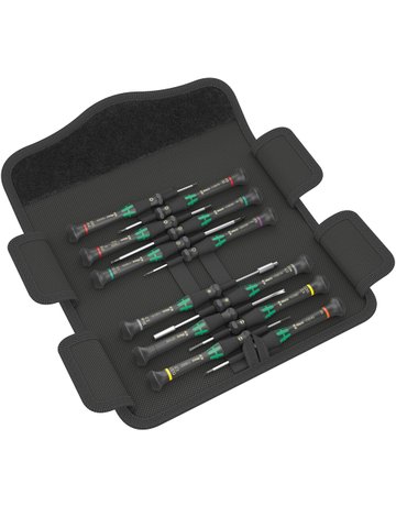 Bild Elektronik- Schraubendreher-Satz 12-tlg. in Tasche m. Ausheber - Wera-0