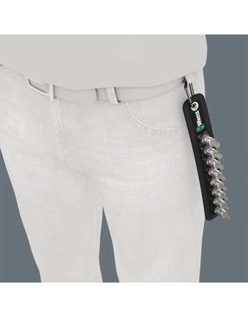 Bild Schraubendrehereinsatz Satz 3/8"" Innensechskant 3-10 mm 8-tlg. - Wera-8