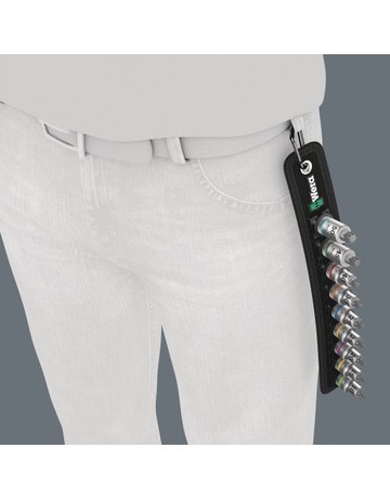 Bild Schraubendrehereinsatz Satz 3/8"" T10-50 9-tlg. m. Haltefkt. - Wera-8