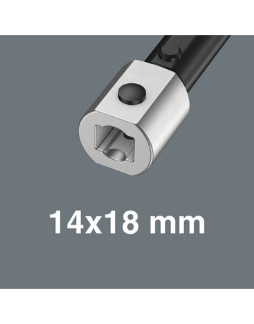 Bild Einsteck-Maulschlüssel 27 mm 14 x 18 mm - Wera-2