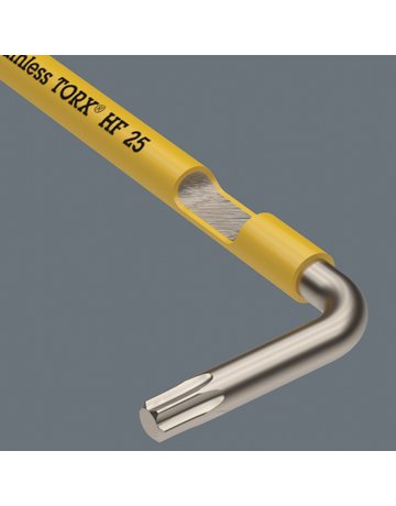 Bild Winkelschraubendreher- Satz lang 9-tlg. T8-T40 Edelstahl Color W - Wera-4