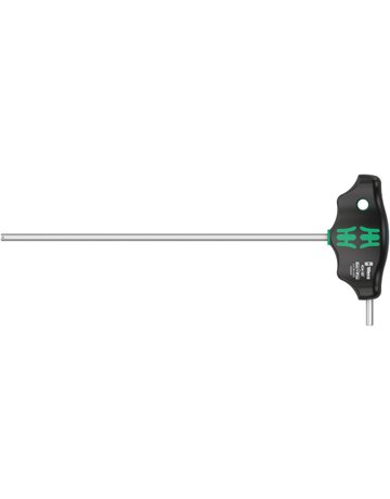 Bild T-Griff-Schraubendreher 4 x 200 mm Haltefkt. und Seitenabtrieb - Wera-0