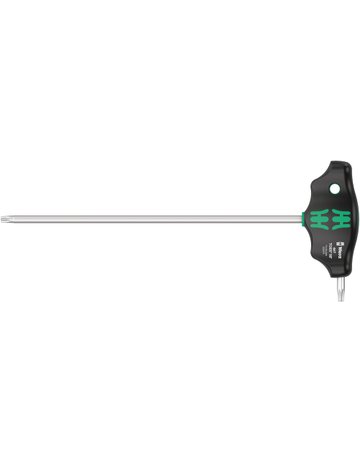 Bild T-Griff-Schraubendreher T25 x 200 mm Haltefkt. und Seitenabtrieb - Wera-0