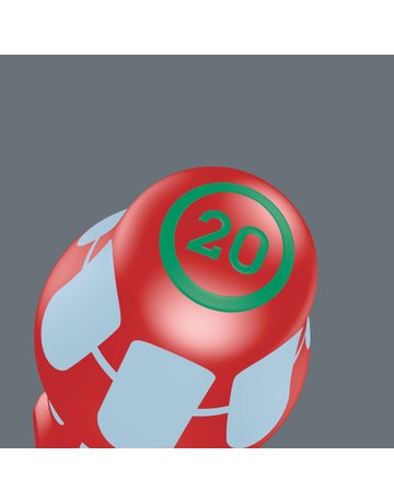 Bild TORX Schraubendrehersatz Edelstahl + Rac k 3167 i/7 Wera-9