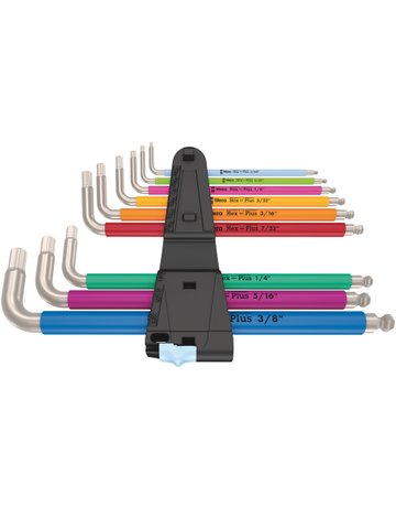 Bild Winkelschlüsselsatz Multicolour Imperial 3950/9 Hex-Plus Wera-1