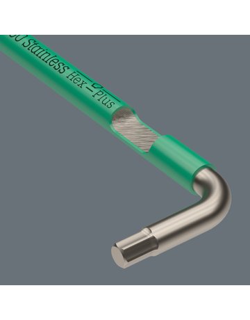 Bild Winkelschlüsselsatz Multicolour Imperial 3950/9 Hex-Plus Wera-6