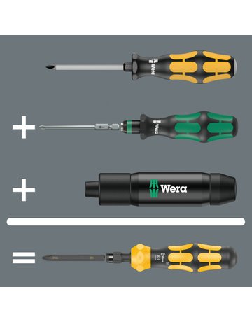 Bild Wechselklingen-Satz Kraftform Kompakt 90 0 Wera-2