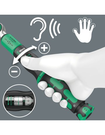 Bild Drehmomentschlüssel-Satz Safe-Torque 23-tlg. 2-12 Nm 1/4"" Bitaufnahme - Wera-6