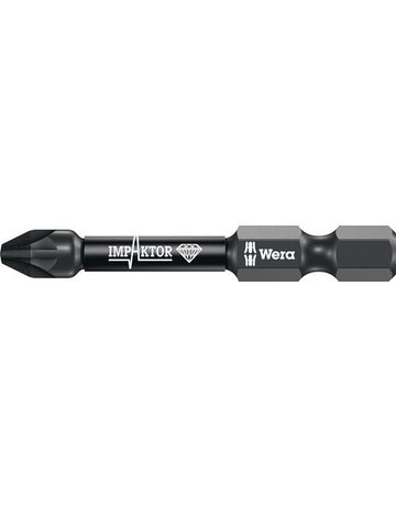 Bild Bit Impaktor 1/4"" DIN 3126 E6,3 PZ3x50m m 5er Pack Wera-0