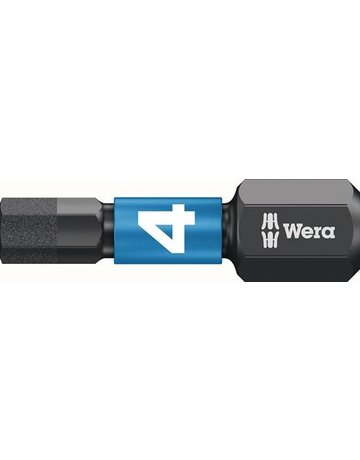Bild Bit Impaktor 1/4"" DIN 3126 C6,3 4 x 25 mm Innensechskant 10er Pack - Wera-0