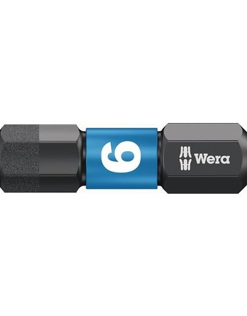 Bild Bit Impaktor 1/4"" DIN 3126 C6,3 6 x 25 mm Innensechskant 10er Pack - Wera-0