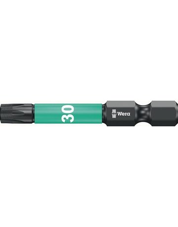 Bild Bit Impaktor 1/4"" DIN 3126 E6,3 T30 x 50 mm 5er Pack - Wera-0