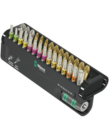 Bild Bit-Satz 30 Wood TORX HF 1 - Wera-0