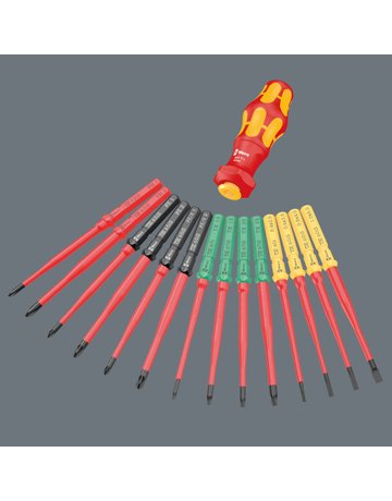 Bild Wechselklingen-Satz Kraftform Turbo 16-tlg. - Wera-4