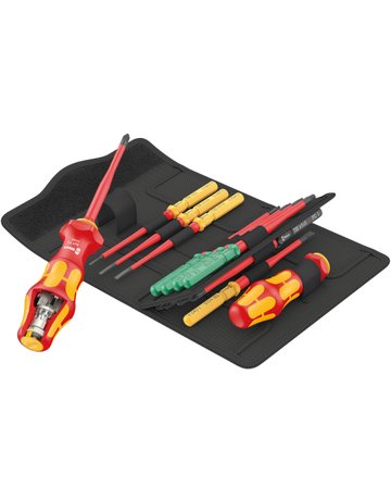 Bild Wechselklingen-Satz Kraftform Turbo 16-tlg. - Wera-0